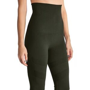 New Belly Bandit Mother Tucker Postpartum Compression Shaping Leggings Green
